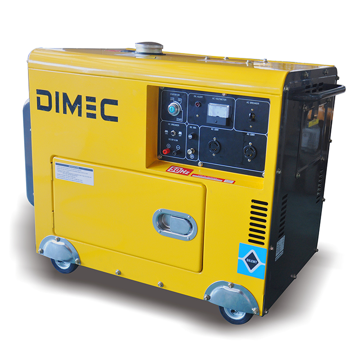 silent diesel generator