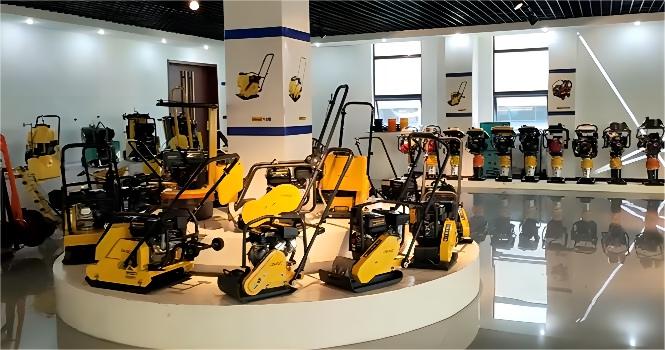 Exhibition hall for construction machinery and diesel generators